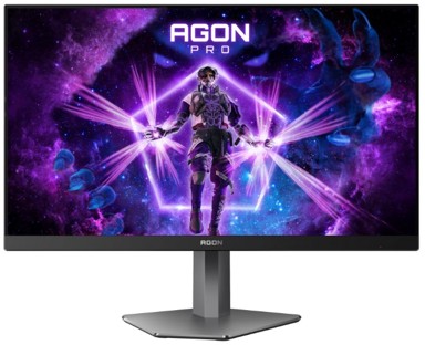 AOC Monitor AG246FK, 61,0 cm (24,1"), 16:09, 2xHDMI + DP + USB - crno/sivo